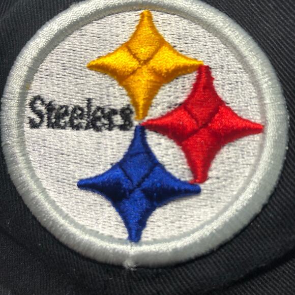 Pittsburgh Steelers hat NFL Team Apparel Snapback Black Cap - Picture 11 of 11